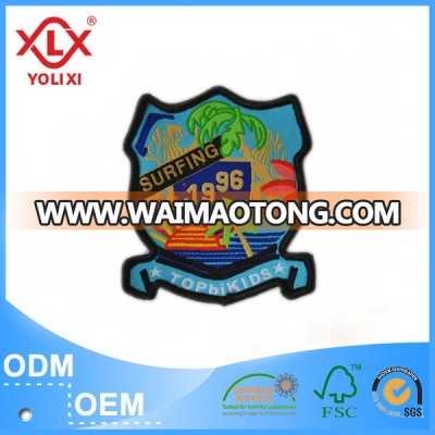 Hot sale hot melt woven patch